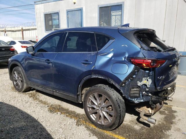 JM3KFADM9M1326736 - 2021 MAZDA CX-5 GRAND TOURING BLUE photo 2