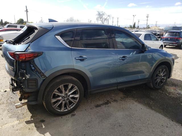 JM3KFADM9M1326736 - 2021 MAZDA CX-5 GRAND TOURING BLUE photo 3