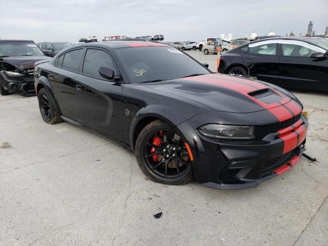 2C3CDXL92PH503477 - 2023 DODGE CHARGER SRT HELLCAT BLACK photo 4