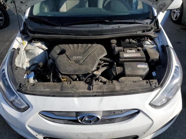 KMHCT4AE0HU274059 - 2017 HYUNDAI ACCENT SE WHITE photo 11