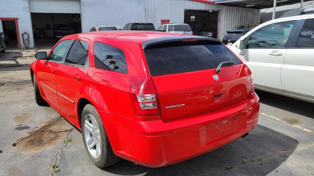 2D8FV47V87H773262 - 2007 DODGE MAGNUM SXT RED photo 3