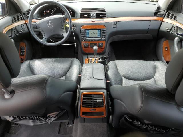WDBNG83J95A434518 - 2005 MERCEDES-BENZ S 430 4MATIC BLACK photo 8