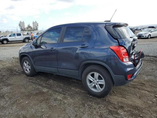 3GNCJKSBXKL320587 - 2019 CHEVROLET TRAX LS BLUE photo 2