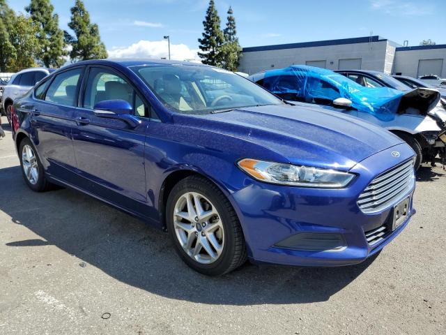 3FA6P0H77DR148990 - 2013 FORD FUSION SE BLUE photo 4