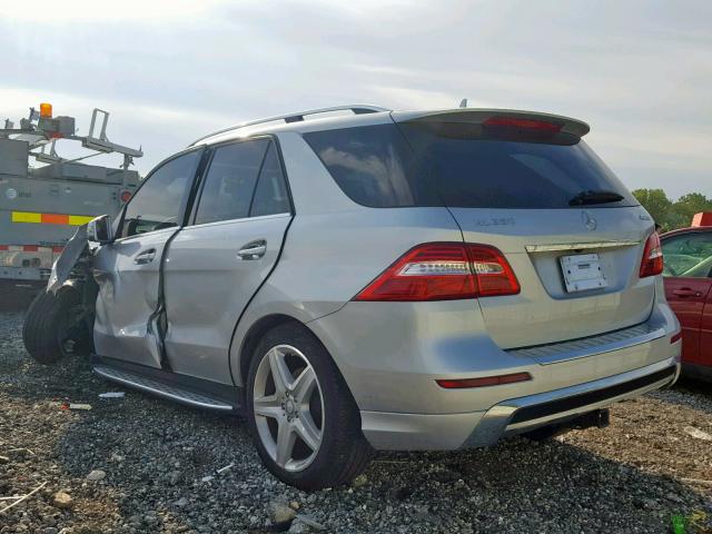 4JGDA5HB7EA334766 - 2014 MERCEDES-BENZ ML 350 4MATIC  photo 3