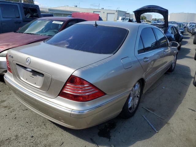 WDBNG70J73A317919 - 2003 MERCEDES-BENZ S 430 TAN photo 3