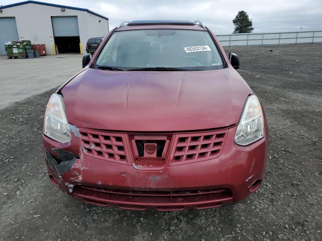 JN8AS58V79W160659 - 2009 NISSAN ROGUE S RED photo 5