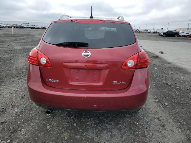 JN8AS58V79W160659 - 2009 NISSAN ROGUE S RED photo 6