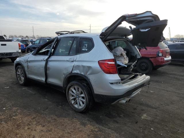 5UXWX9C54H0T04170 - 2017 BMW X3 XDRIVE28I SILVER photo 2