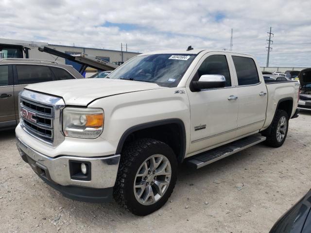 3GTU2VEC1EG554551 - 2014 GMC SIERRA K1500 SLT CREAM photo 1