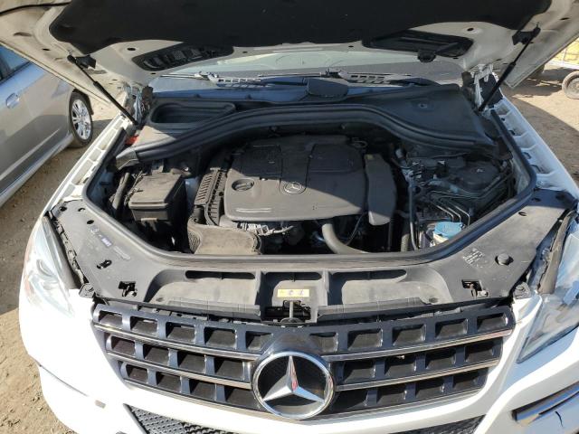 4JGDA5HB7CA093109 - 2012 MERCEDES-BENZ ML 350 4MATIC WHITE photo 12
