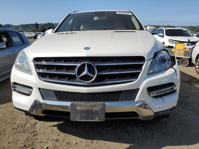 4JGDA5HB7CA093109 - 2012 MERCEDES-BENZ ML 350 4MATIC WHITE photo 5
