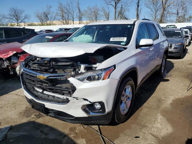 1GNERGKW2JJ222466 - 2018 CHEVROLET TRAVERSE LT WHITE photo 1