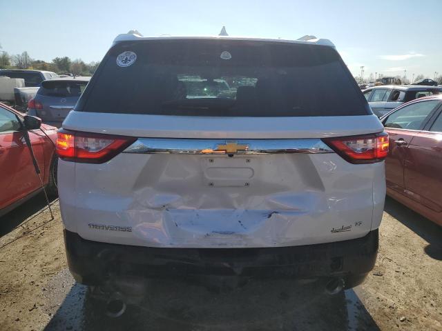 1GNERGKW2JJ222466 - 2018 CHEVROLET TRAVERSE LT WHITE photo 6