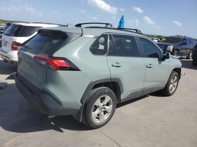 2T3W1RFV0MW127136 - 2021 TOYOTA RAV4 XLE TURQUOISE photo 3