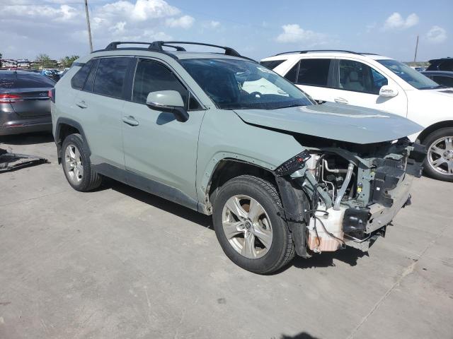 2T3W1RFV0MW127136 - 2021 TOYOTA RAV4 XLE TURQUOISE photo 4