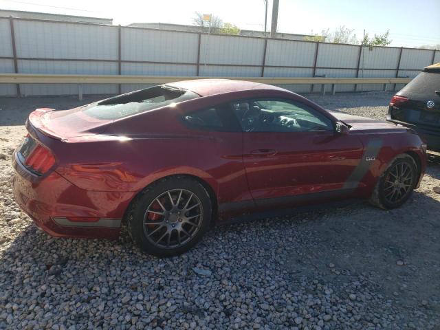 1FA6P8CF0H5247401 - 2017 FORD MUSTANG GT RED photo 3