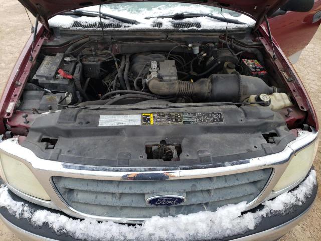 2FTRX172X3CA26411 - 2003 FORD F150 RED photo 11