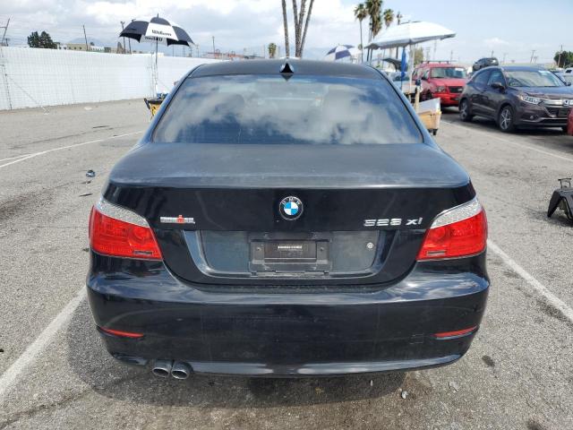 WBANV13528CZ51165 - 2008 BMW 528 XI BLACK photo 6