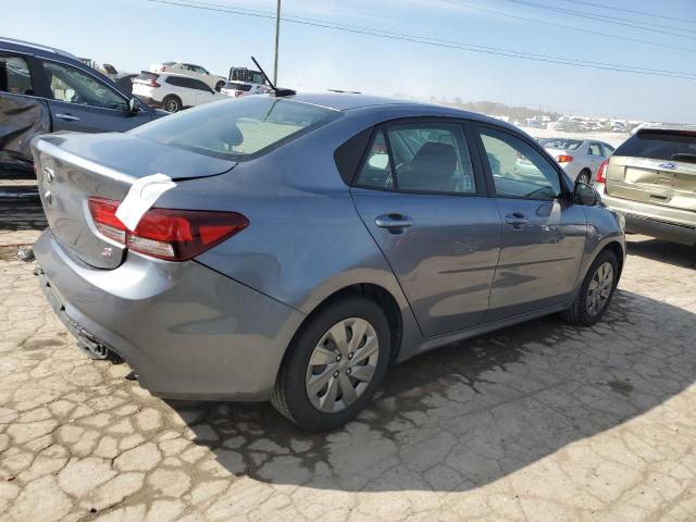 3KPA24AD0LE330658 - 2020 KIA RIO LX GRAY photo 3