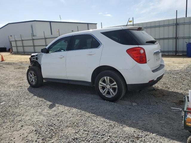 2GNALAEK5F1105164 - 2015 CHEVROLET EQUINOX LS WHITE photo 2