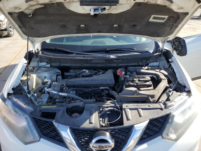 5N1AT2MV3EC828722 - 2014 NISSAN ROGUE S WHITE photo 12