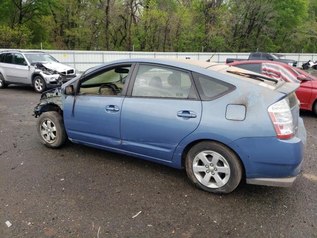 JTDKB20U687768182 - 2008 TOYOTA PRIUS BLUE photo 2