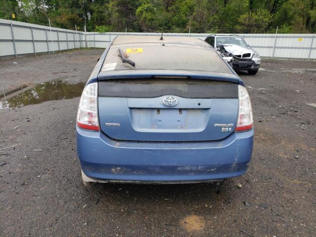 JTDKB20U687768182 - 2008 TOYOTA PRIUS BLUE photo 6