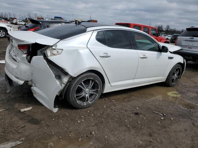 5XXGR4A63CG008191 - 2012 KIA OPTIMA SX WHITE photo 3