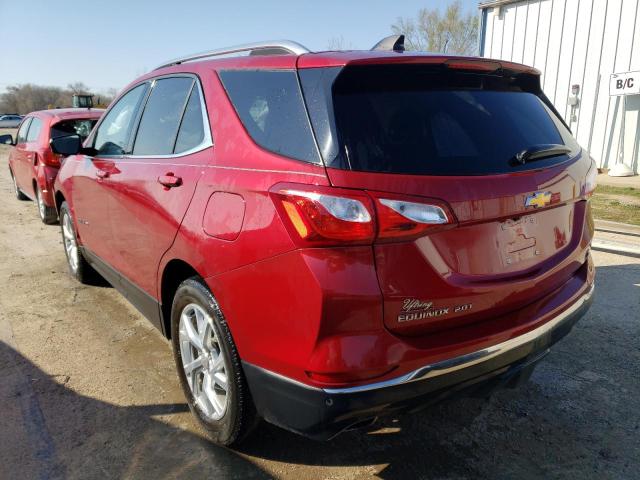 3GNAXLEX2LS551686 - 2020 CHEVROLET EQUINOX LT BURGUNDY photo 2