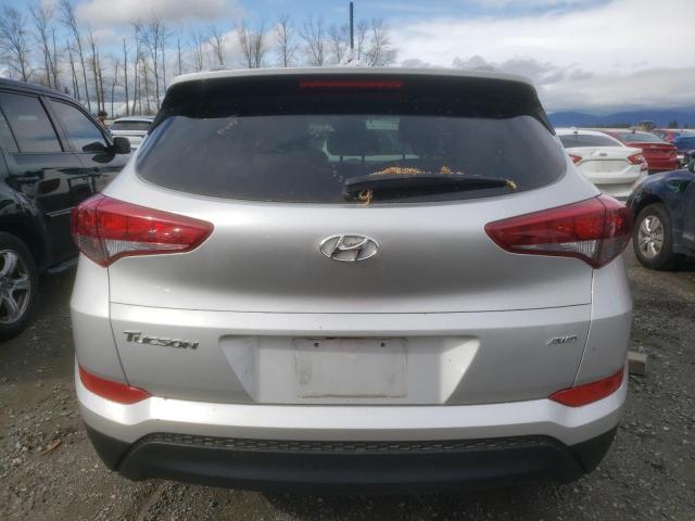 KM8J3CA47HU595749 - 2017 HYUNDAI TUCSON LIMITED SILVER photo 6