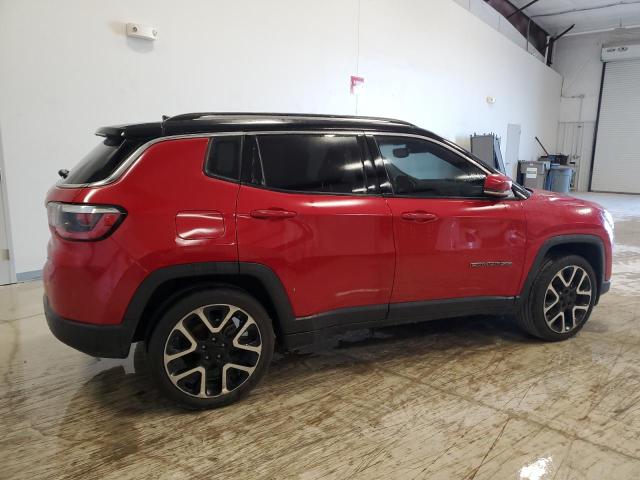 3C4NJCCB3JT228886 - 2018 JEEP COMPASS LIMITED RED photo 3