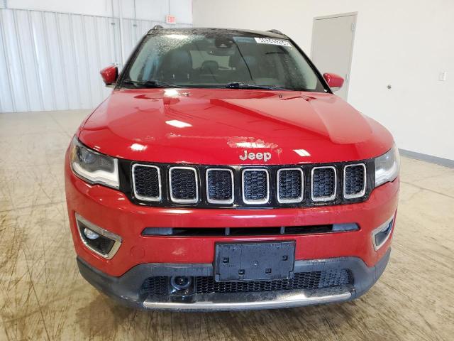 3C4NJCCB3JT228886 - 2018 JEEP COMPASS LIMITED RED photo 5