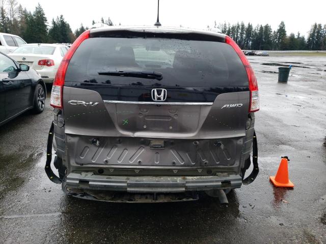 5J6RM4H75DL069575 - 2013 HONDA CR-V EXL TAN photo 6