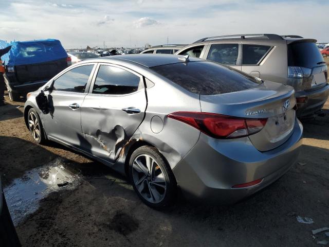 KMHDH4AE5FU425108 - 2015 HYUNDAI ELANTRA SE SILVER photo 2