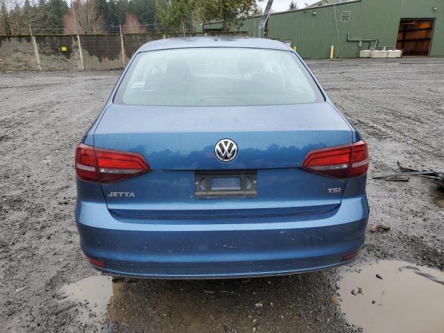 3VW267AJXGM358475 - 2016 VOLKSWAGEN JETTA S BLUE photo 6