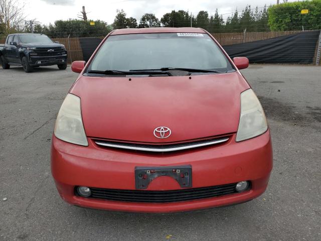 JTDKB20U677559359 - 2007 TOYOTA PRIUS RED photo 5