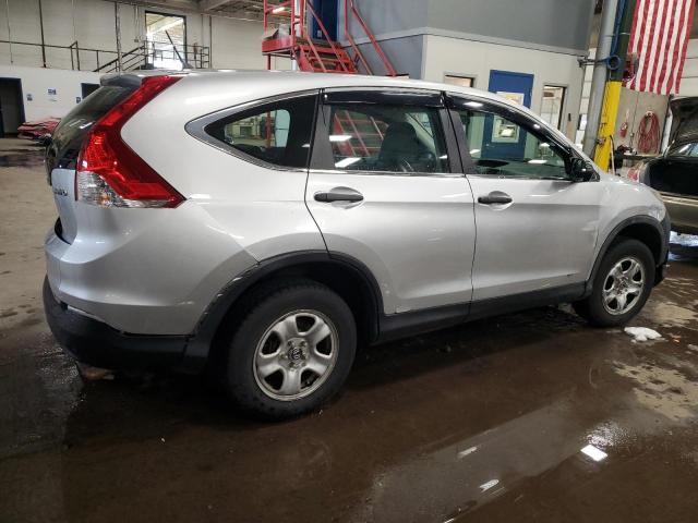 5J6RM4H39DL028329 - 2013 HONDA CR-V LX SILVER photo 3