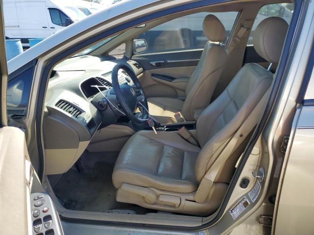 1HGFA16908L024796 - 2008 HONDA CIVIC EXL GOLD photo 7