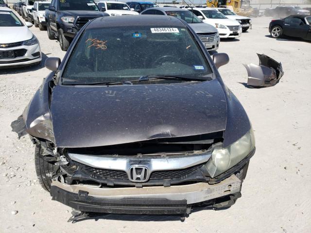 19XFA1F99AE018993 - 2010 HONDA CIVIC EXL BROWN photo 5