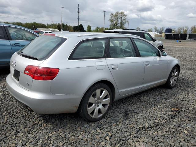 WAUKH94F36N183892 - 2006 AUDI A6 AVANT QUATTRO SILVER photo 3