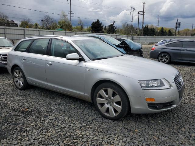 WAUKH94F36N183892 - 2006 AUDI A6 AVANT QUATTRO SILVER photo 4