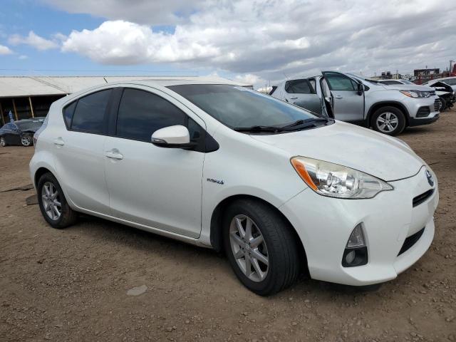 JTDKDTB31D1034079 - 2013 TOYOTA PRIUS C WHITE photo 4