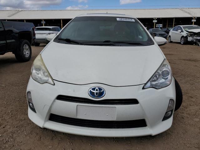 JTDKDTB31D1034079 - 2013 TOYOTA PRIUS C WHITE photo 5