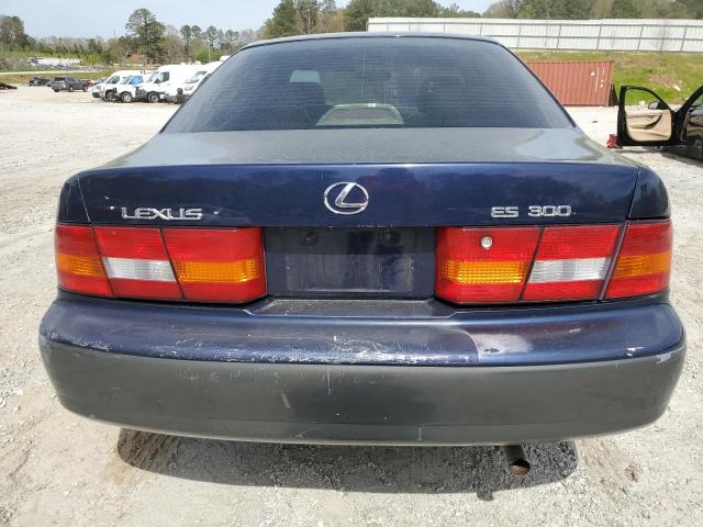 JT8BF22G0V0039304 - 1997 LEXUS ES 300 BLUE photo 6