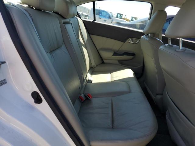2HGFB2F98CH542373 - 2012 HONDA CIVIC EXL თეთრი ფოტო 10