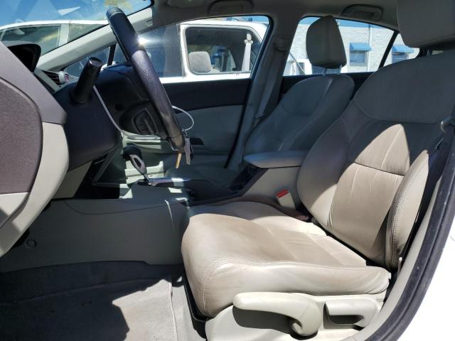2HGFB2F98CH542373 - 2012 HONDA CIVIC EXL თეთრი ფოტო 7