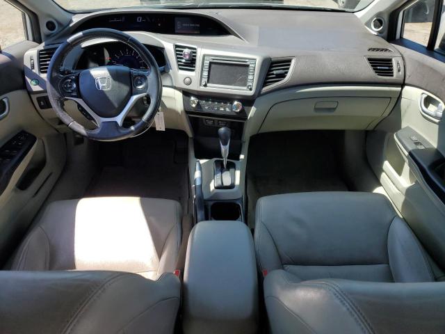 2HGFB2F98CH542373 - 2012 HONDA CIVIC EXL თეთრი ფოტო 8