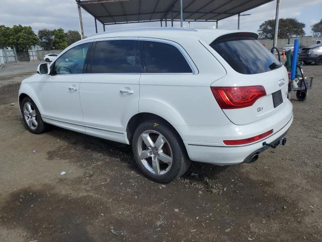 WA1CGAFE4ED020800 - 2014 AUDI Q7 PREMIUM WHITE photo 2