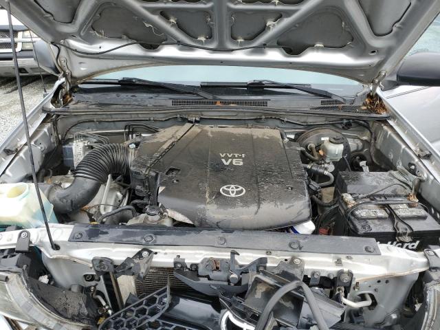 3TMJU4GN3BM121395 - 2011 TOYOTA TACOMA DOUBLE CAB PRERUNNER SILVER photo 11